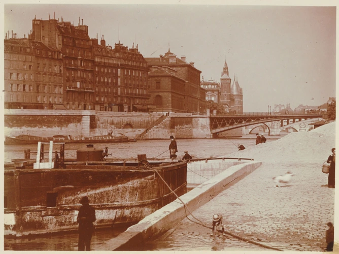 Paris bords de Seine Charles Augustin Lhermitte Musée d Orsay