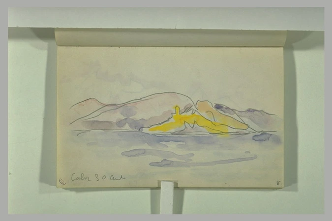 Vue du golfe de Calvi Paul Signac Musée d Orsay