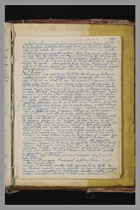 Notes manuscrites Paul Gauguin Musée d Orsay