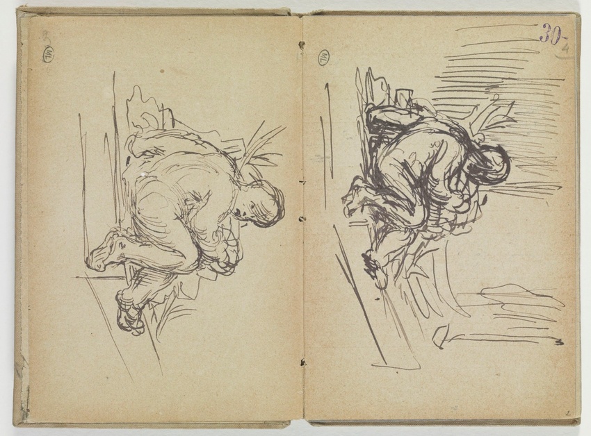 Etude pour un groupe sculpté - Henri Chapu | Musée d'Orsay
