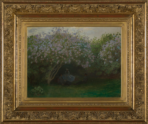 Claude Monet - Lilas, temps gris