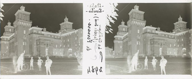 E. Serve-Louvat - Le Château (façade Sud) de Ferrare, Emilie
