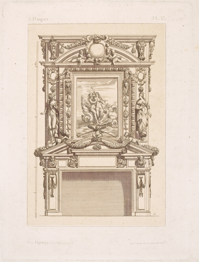Anonyme - Cheminée de J. Barbet