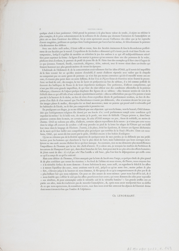 Charles Lenormant - Suite de l'Extrait du Journal des Débats (p. 5-8)