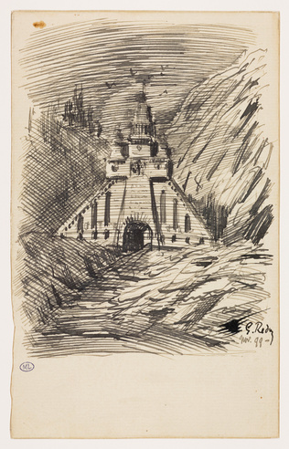 Gaston Redon - Composition fantastique
