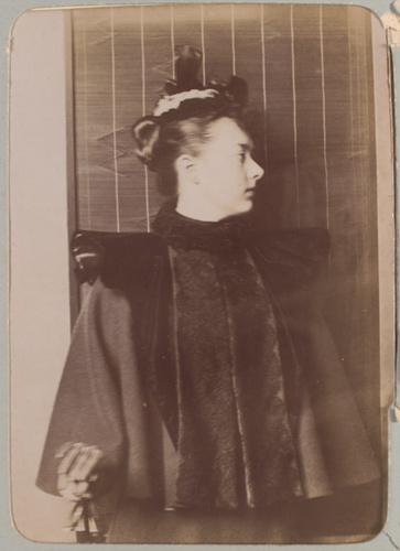 Gustave Popelin - Portrait d'une femme