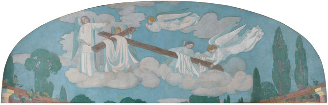 Maurice Denis - Décoration de la chapelle du collège Sainte-Croix du Vésinet : L...