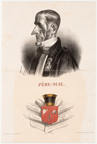 Honoré Daumier - Père-scie