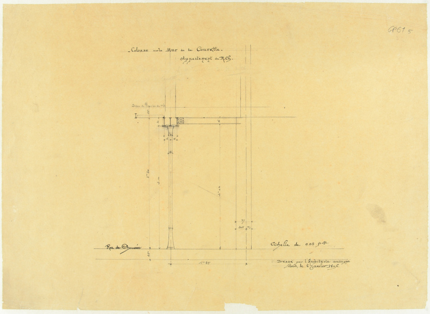 Hector Guimard - Paris 16e, 16, rue La Fontaine, Castel Béranger, propriété de M...