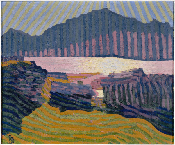 Giovanni Giacometti - Vue de Capolago}