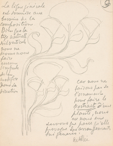 Eugène Grasset - Fleur d'achillée