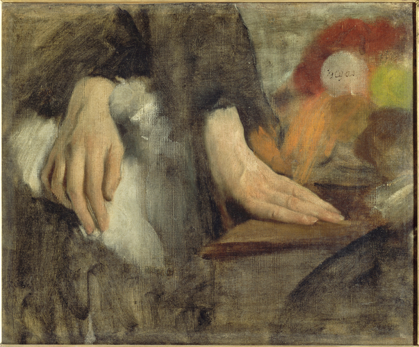 Edgar Degas - Etude de mains