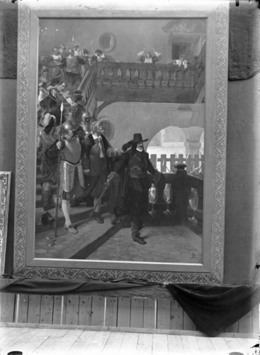 Alexis André - Arrestation de Broussel, Jean-Paul Laurens