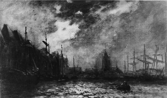 Johan Barthold Jongkind - Port de Rotterdam