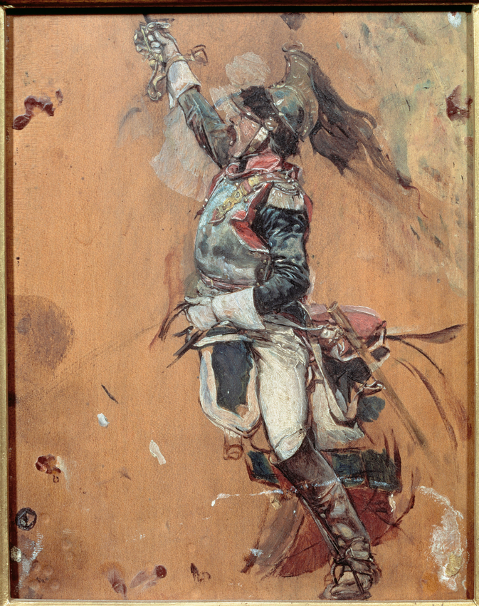 Ernest Meissonier - Etude du cuirassier