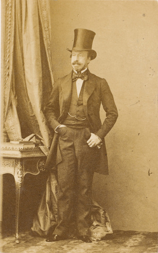 André Adolphe Eugène Disdéri - Comte de Morny, homme politique, ministre, présid...