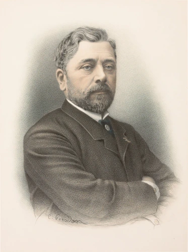Eugène Pirodon - Portrait de Gustave Eiffel