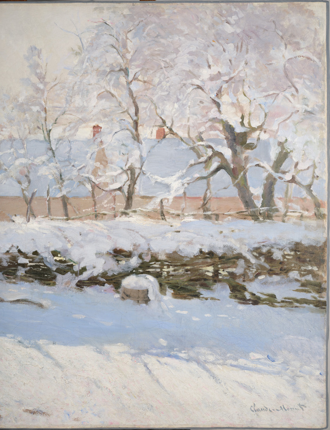 La Pie - Claude Monet | Musée d'Orsay