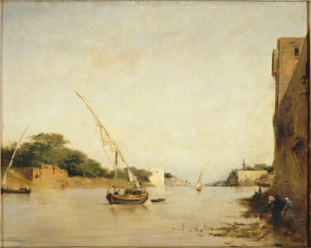 Eugène Fromentin - Vue du Nil