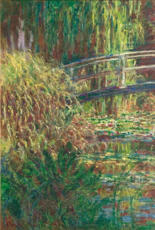 Claude Monet - Le Bassin aux nymphéas, harmonie rose