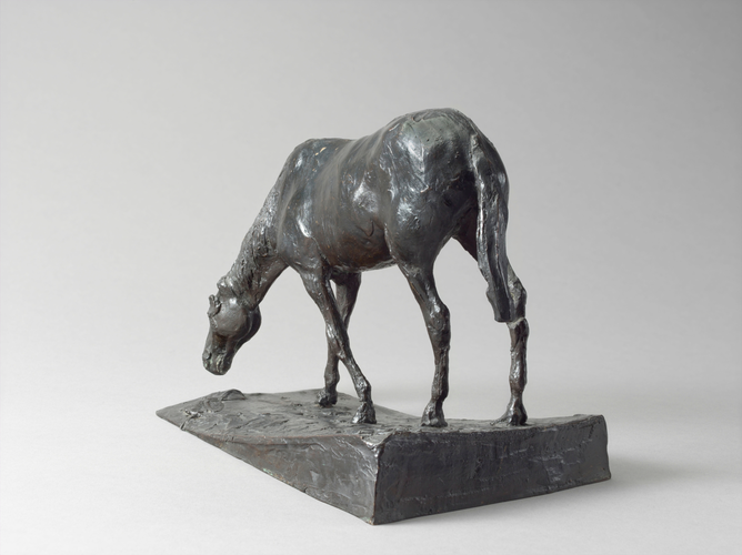 Edgar Degas - Cheval à l'abreuvoir