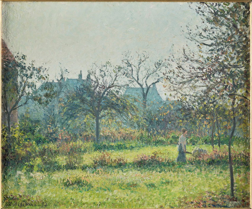 Soleil du matin, automne - Camille Pissarro | Musée d'Orsay