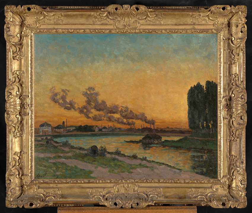 EST27 - Estampille En Cuir Bottier D'Orsay Vintage Des Années 50 - Pièce Authentique