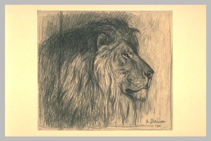 Angèle Delasalle - Tête de lion