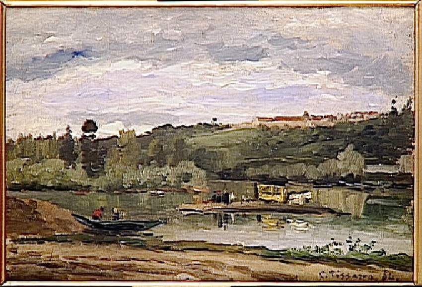 Camille Pissarro - Bac à la Varenne-Saint-Hilaire
