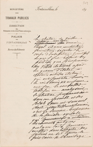Anonyme - Réflexions sur l'influence italienne et le goüt français à Gaillon