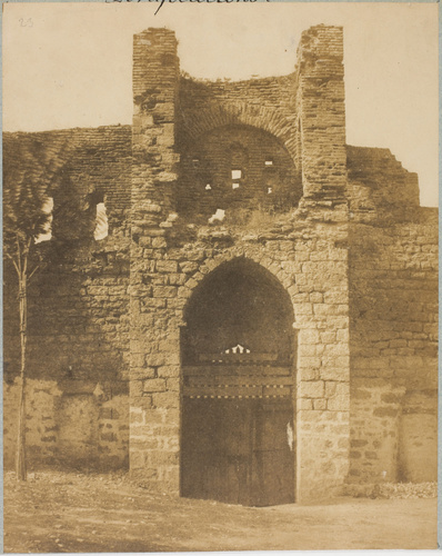 Gustave Le Gray - Cahors (Lot) - Porte Saint-Michel prise du cimetière