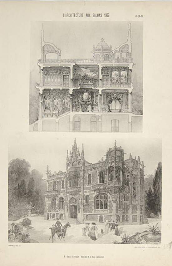 Raoul Brandon - Hôtel de M. J. Hug à Gésireh