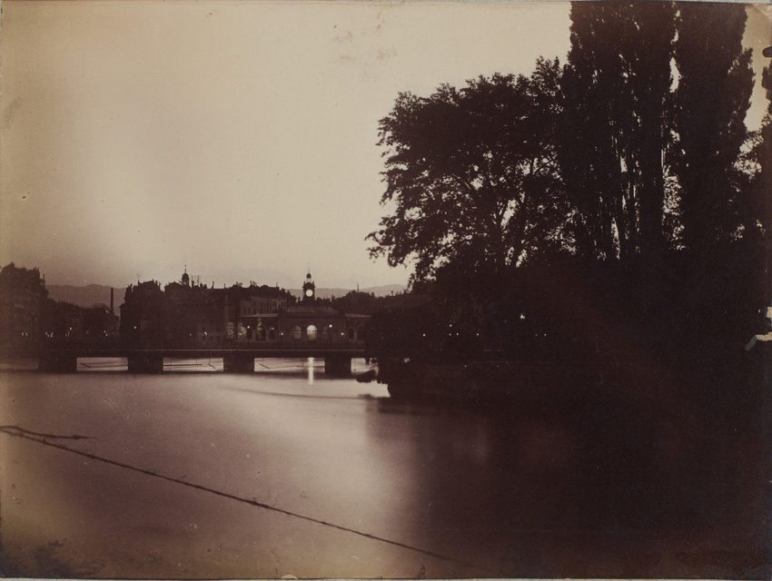 Gabriel Loppé - Londres ? : Vue d'un port
