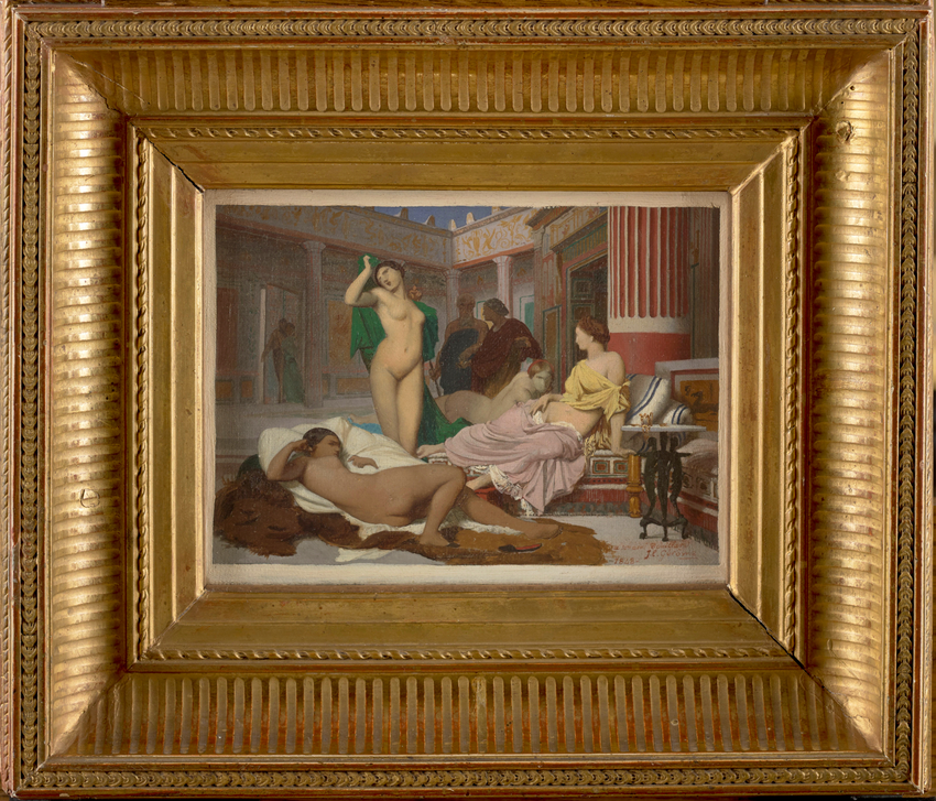 Jean-Léon Gérôme - Intérieur grec