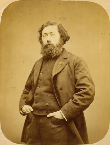 Etienne Carjat - Portrait d'Antoine Vollon