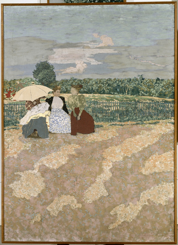 Jardins publics : la conversation, les nourrices, l'ombrelle