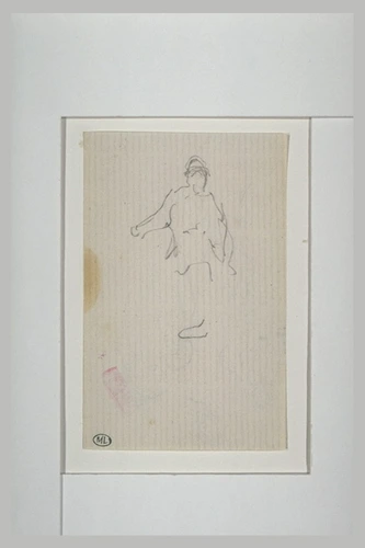 Edouard Manet - Croquis d'homme