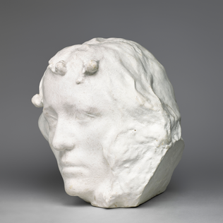 François Pompon - Berthe Pompon, tête