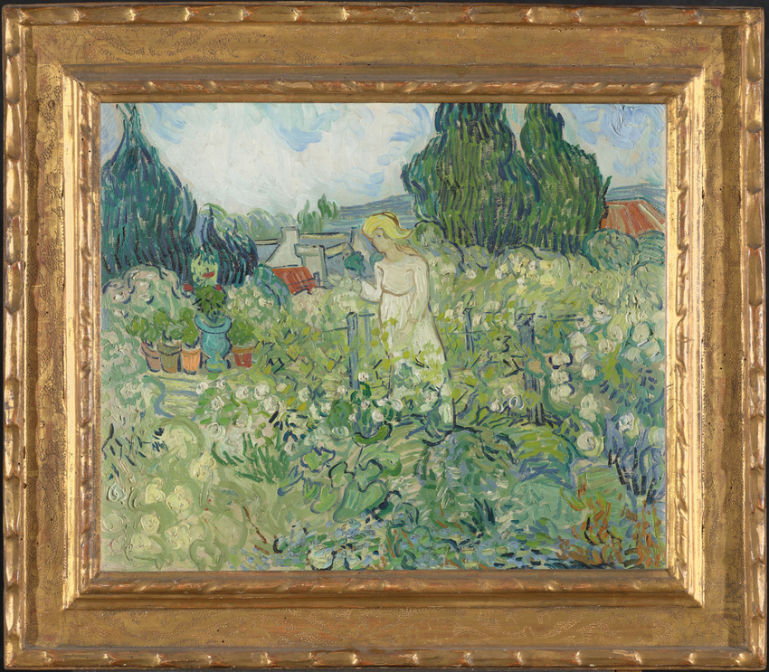 Vincent Van Gogh - Mademoiselle Gachet dans son jardin à Auvers-sur-Oise