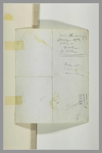 Jean-Baptiste Carpeaux - Notes manuscrites