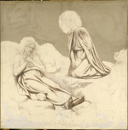 Pierre Puvis de Chavannes - Frise destinée à la décoration du Panthéon