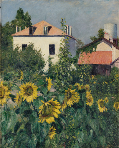 Gustave Caillebotte - Les Soleils, jardin du Petit Gennevilliers