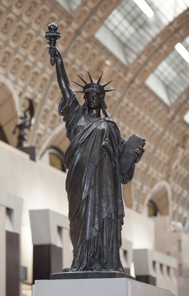 Frédéric Auguste Bartholdi et Thiébaut frères, Liberté, 1889, bronze conservé au musée d’Orsay