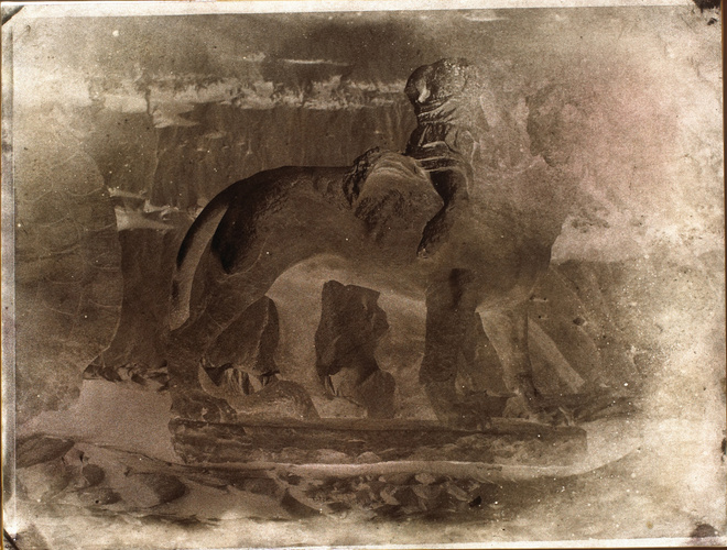 Théodule Devéria - Serapeum grec de Memphis
