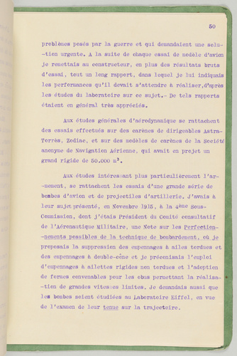 Gustave Eiffel - Biographie scientifique et industrielle. Résistance de l'air