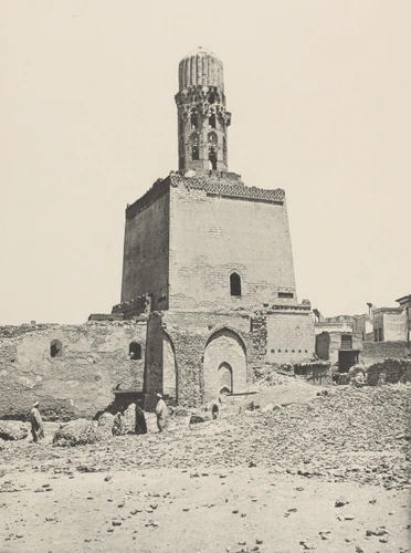 A. Quinsac - Mosquée "El-Hakem" (minaret et ruines)