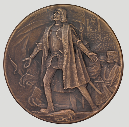 Augustus Saint-Gaudens - Columbian Exhibition - Christopher Columbus