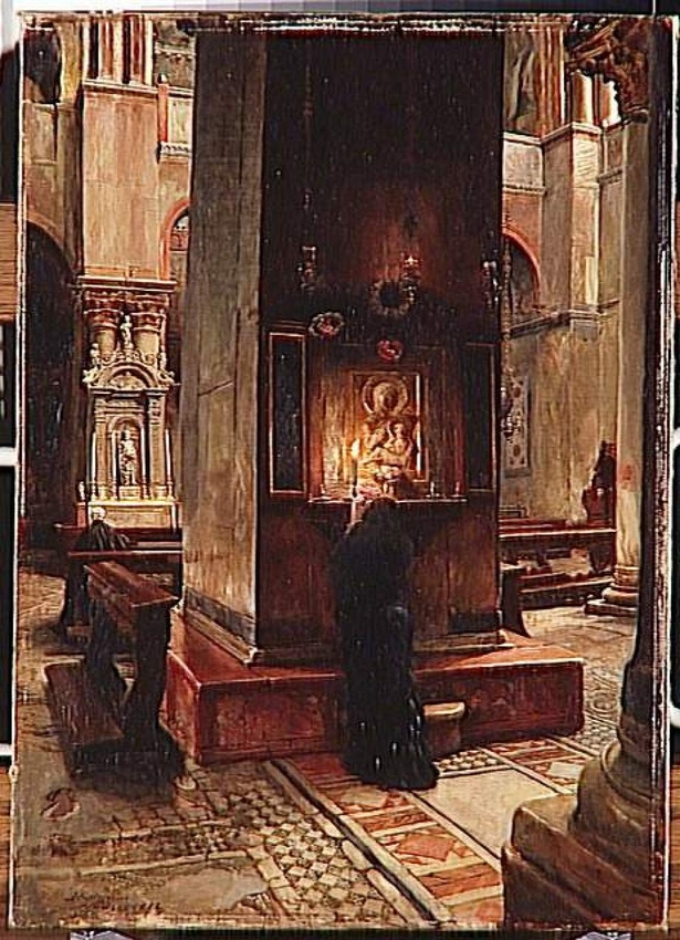 Ernest Meissonier - Saint-Marc de Venise, la Madonna del Baccio