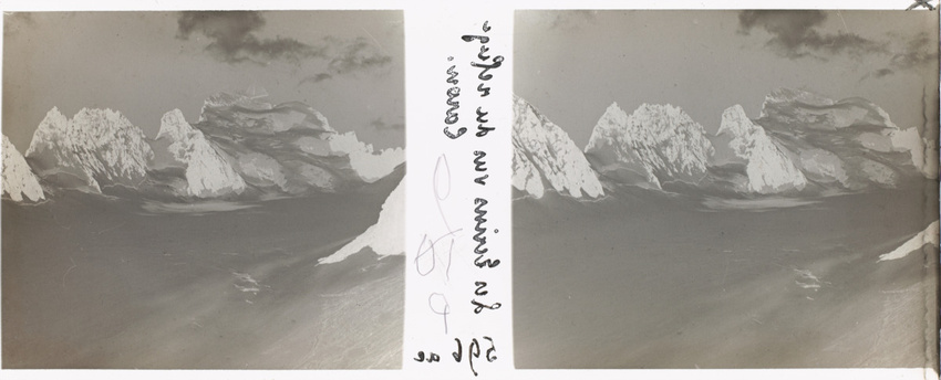 E. Serve-Louvat - Les Ecrins vus du refuge Caron