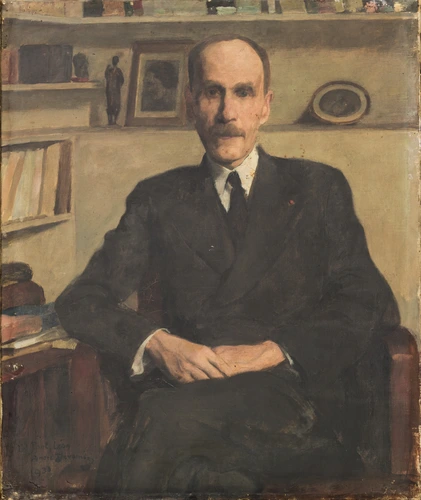 André Devambez - Portrait de Paul Léon